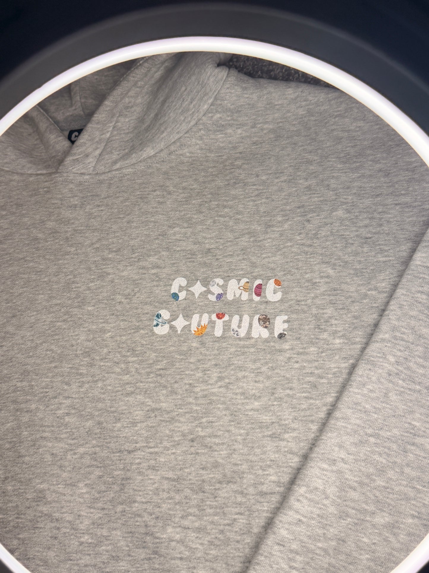 Cosmic Couture Basics Hoodie - Grey