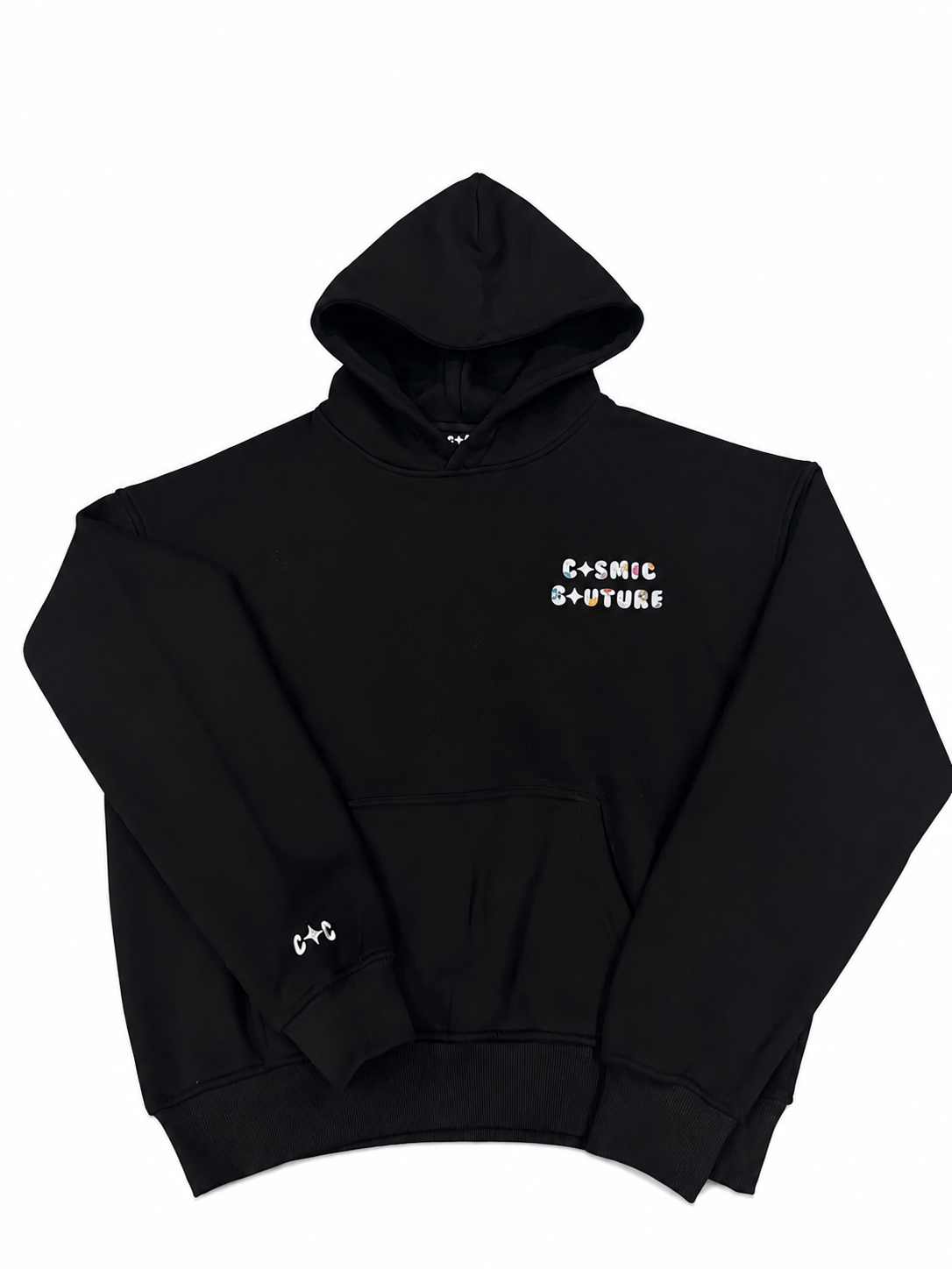 Cosmic Couture Basics Hoodie - Black