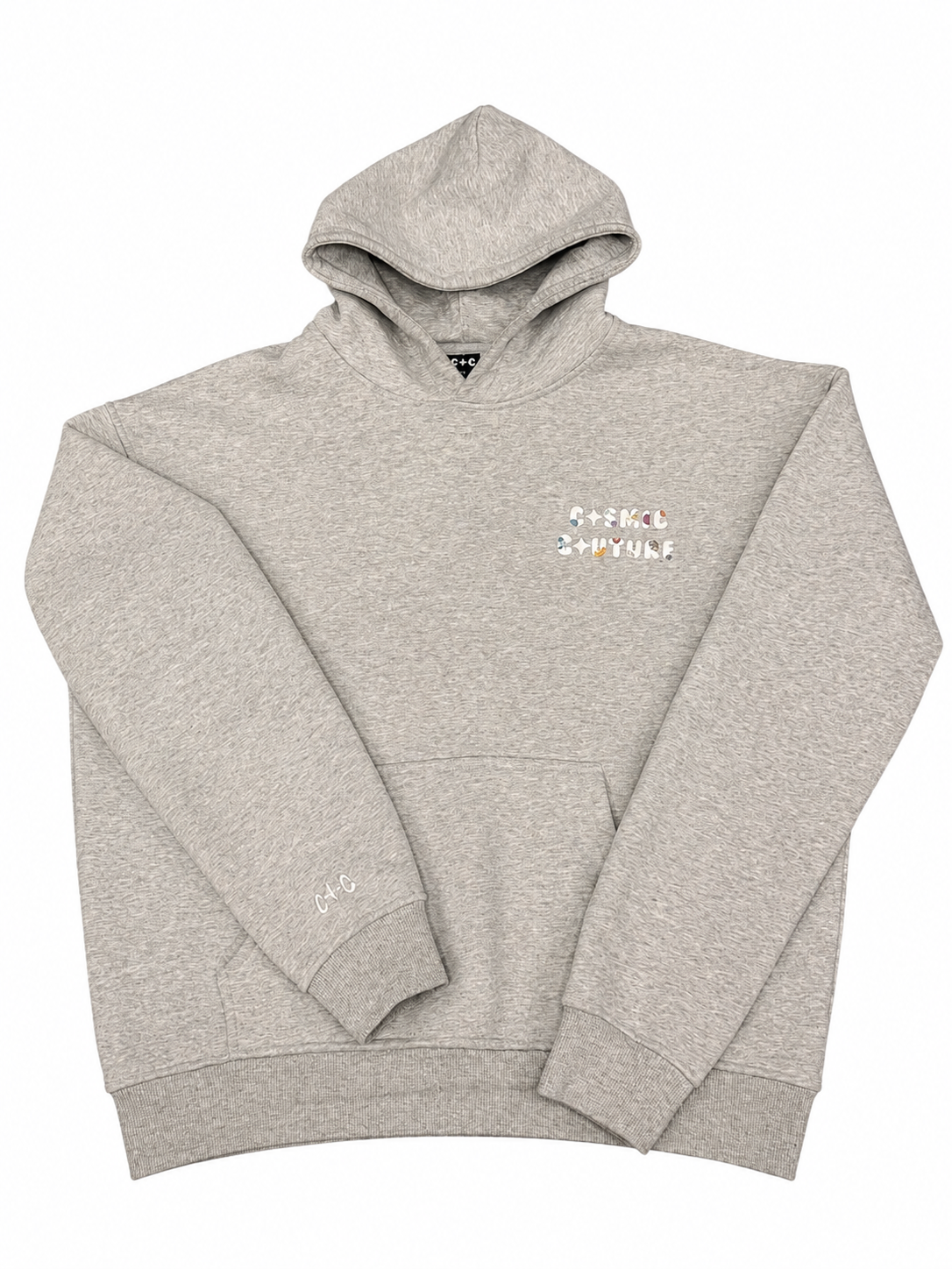 Cosmic Couture Basics Hoodie - Grey